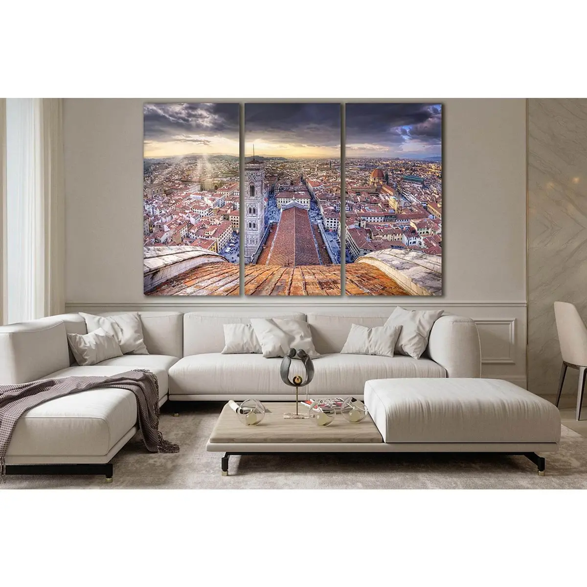 Italy Cupola Di Santa Maria Del Fiore №Sl353 Ready To Hang Canvas Print 5