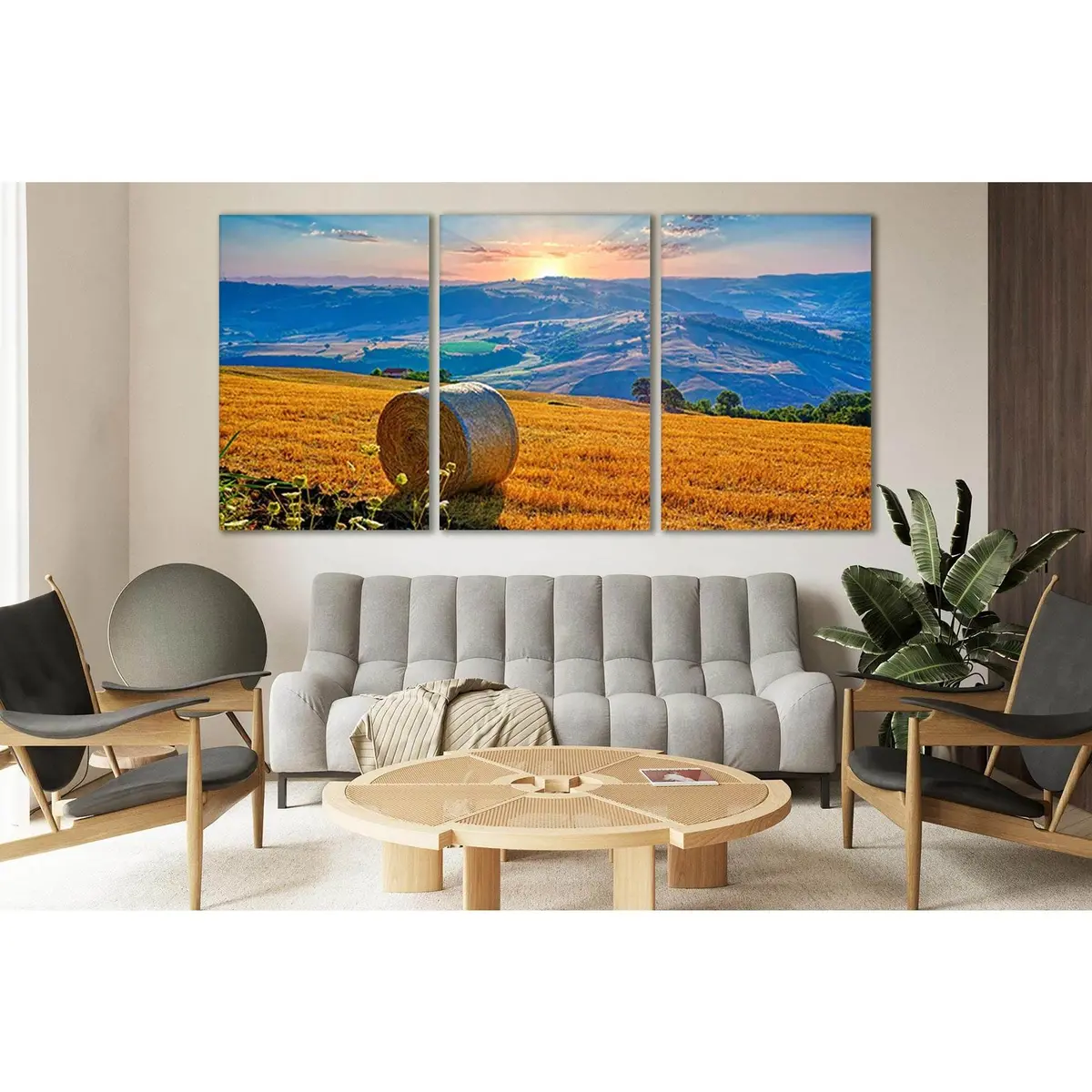 Italy Fields Dawn Landscape №Sl215 Ready To Hang Canvas Print 5