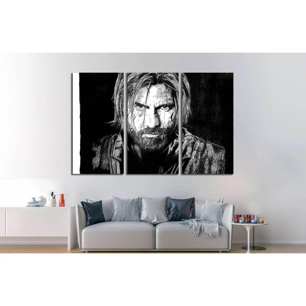 Jaime Lannister №3335 Ready To Hang Canvas Print 5
