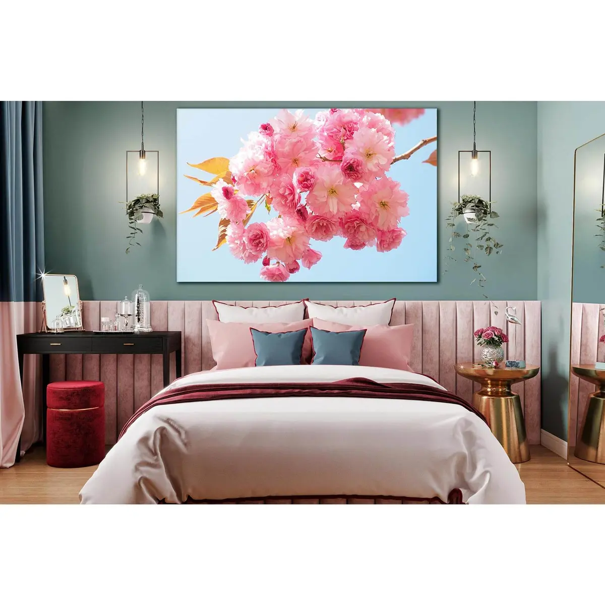 Japanese Cherry Blossom №Sl511 Ready To Hang Canvas Print 1