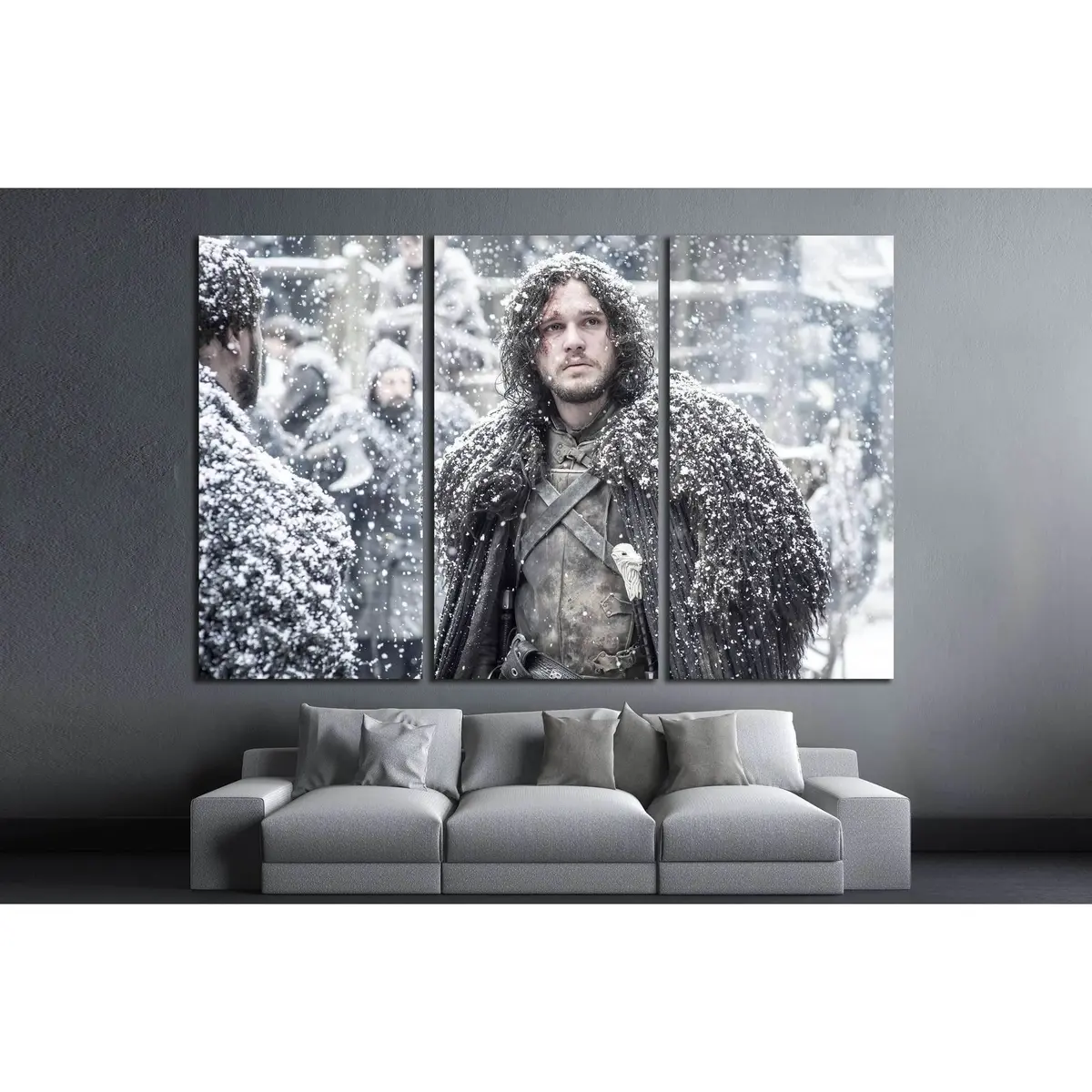 Jon Snow №3353 Ready To Hang Canvas Print 5