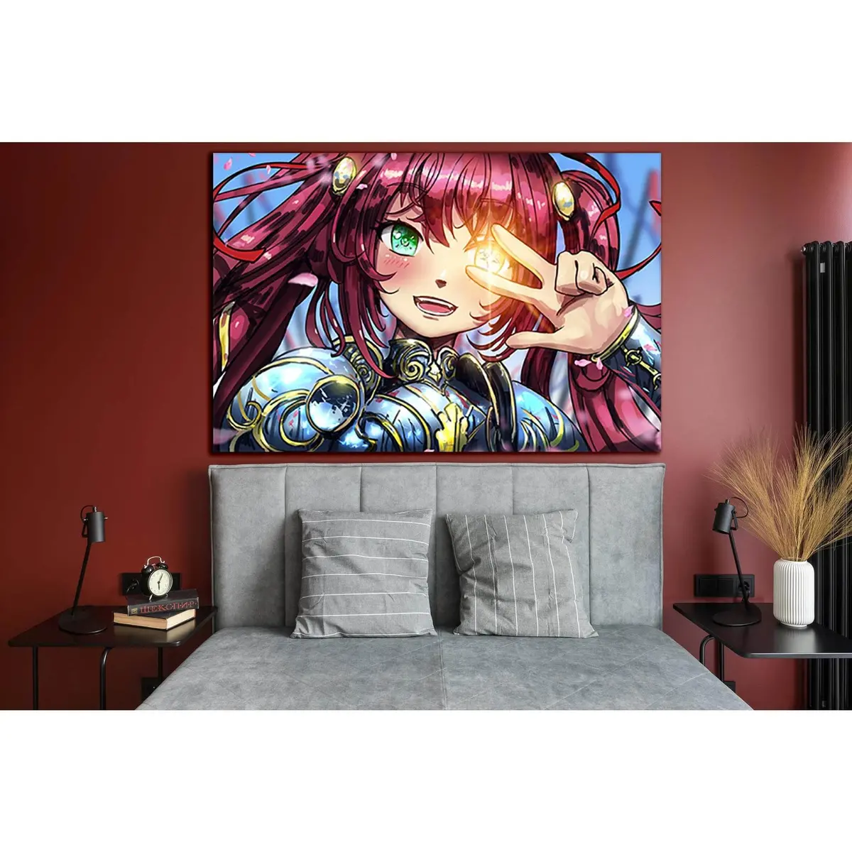 Joyful Anime Style Girl №Sl1219 Ready To Hang Canvas Print 1