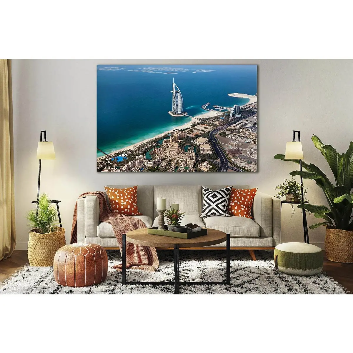 Jumeirah Al Naseem Hotel Dubai №Sl352 Ready To Hang Canvas Print 1