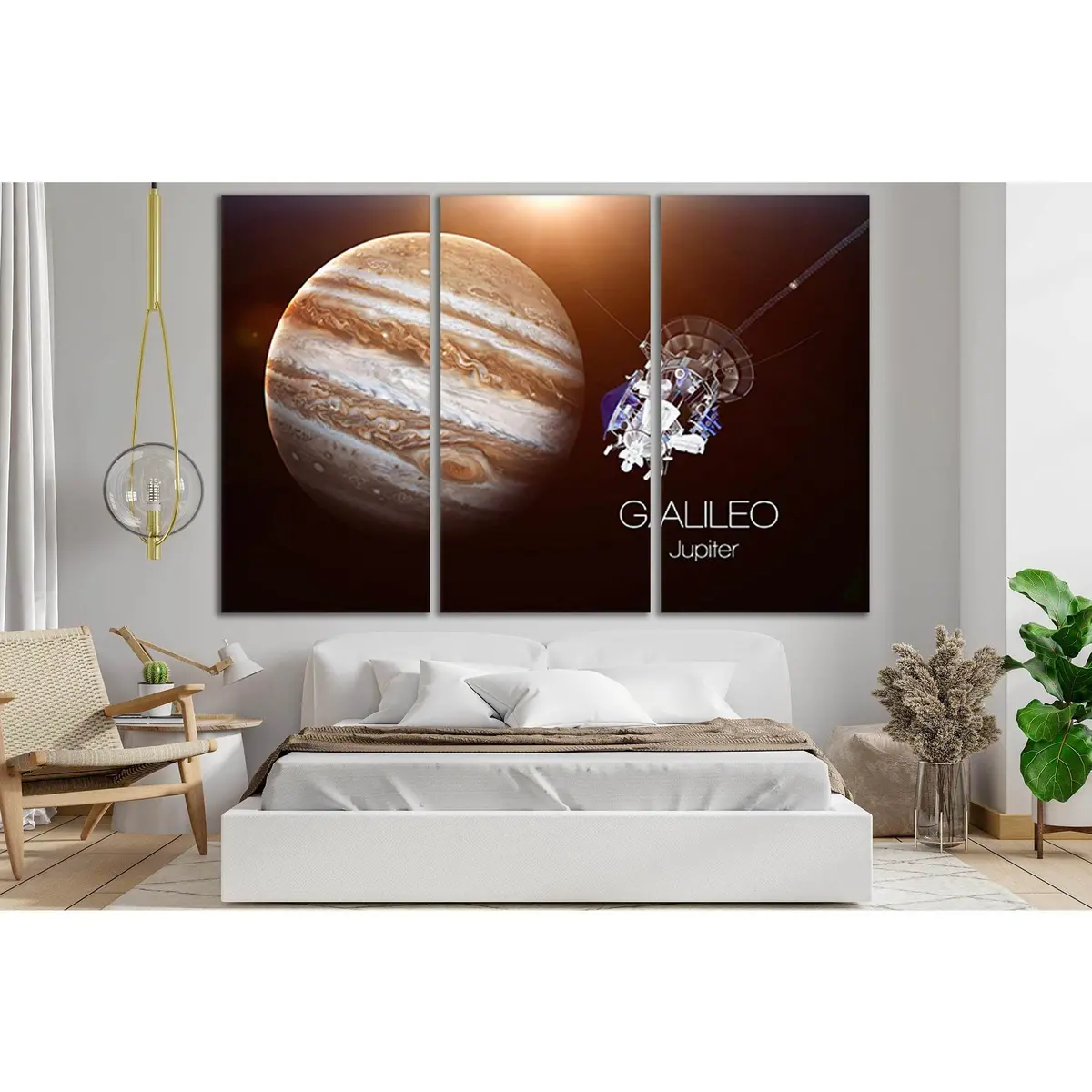 Jupiters Satellite Galileo №Sl396 Ready To Hang Canvas Print 5
