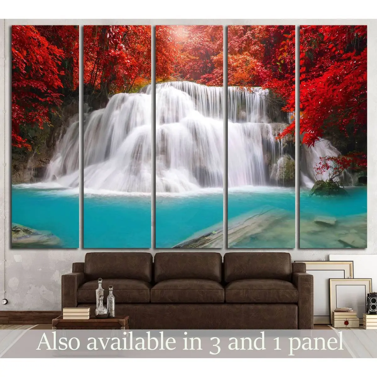 Premium Ready-to-Hang Canvas Art Featuring Kanchanaburi Province, Thailand №645