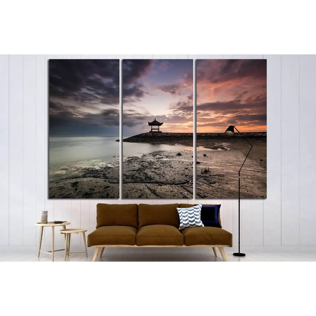 Karang Beach, Sanur In Bali, Indonesia №3203 Ready To Hang Canvas Print 5