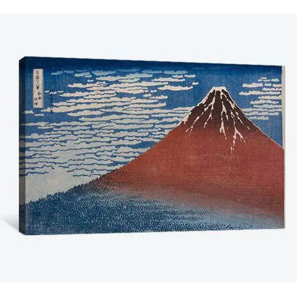 Katsushika Hokusai, Fine Wind Clear Morning - Canvas Print 1