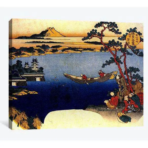 Katsushika Hokusai, Lake Suwa In Shinano Province - Canvas Print 1