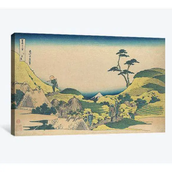 Katsushika Hokusai, Lower Meguro - Canvas Print 1