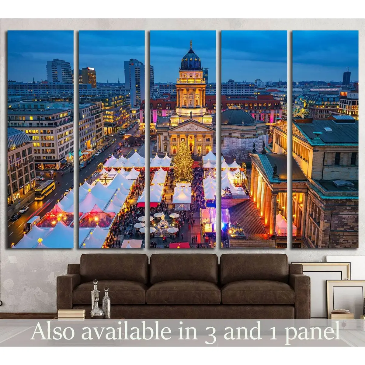 Berlin Konzerthaus Wall Art №1104 – Ready-to-Hang Canvas Print
