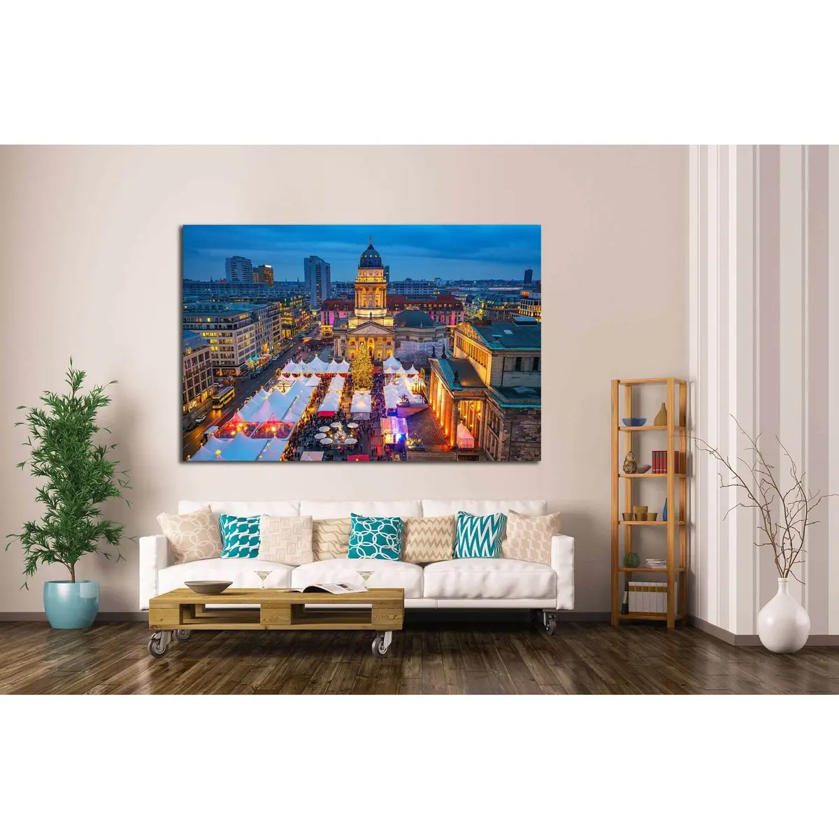 Konzerthaus In Berlin, Germany №1104 Ready To Hang Canvas Print 3