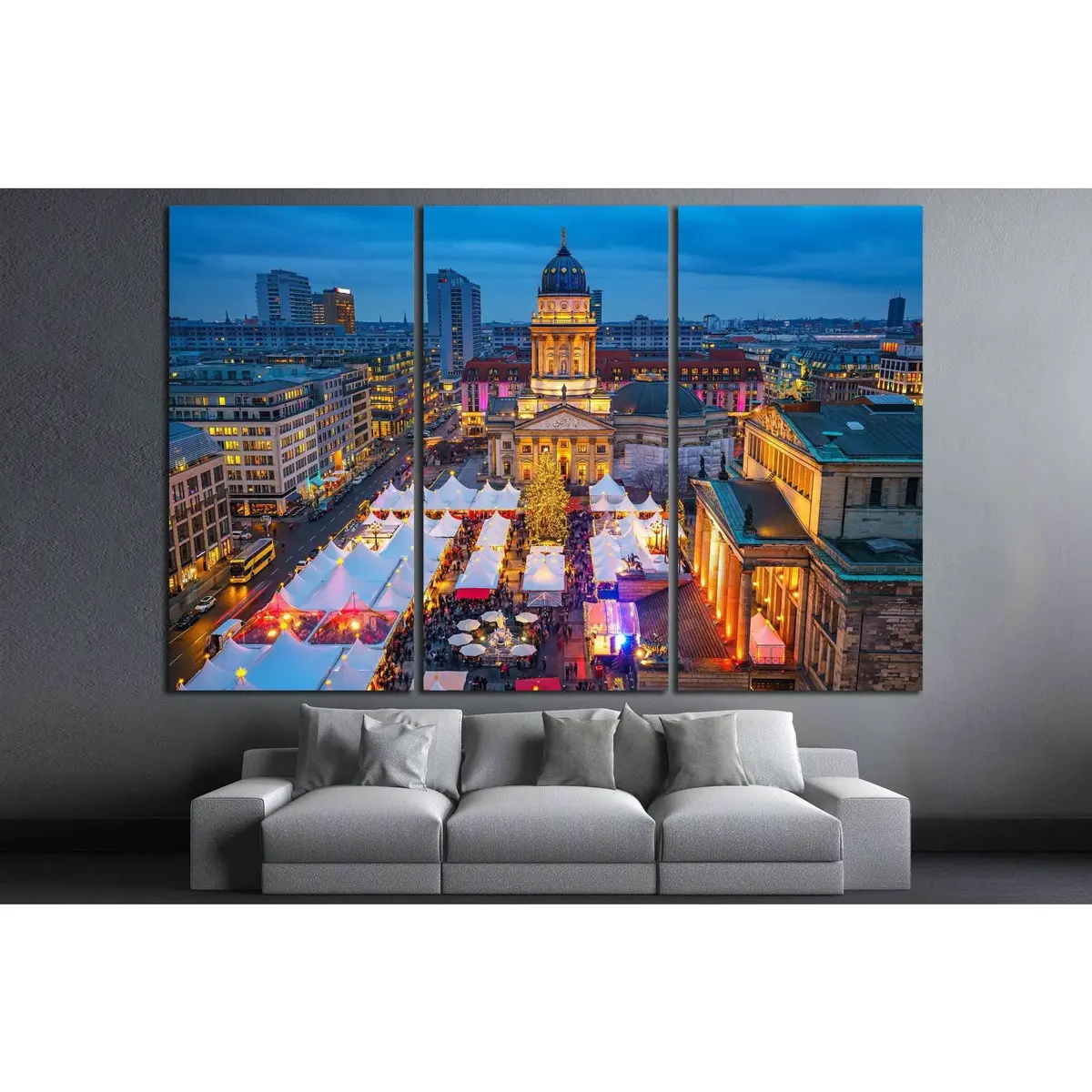 Konzerthaus In Berlin, Germany №1104 Ready To Hang Canvas Print 5