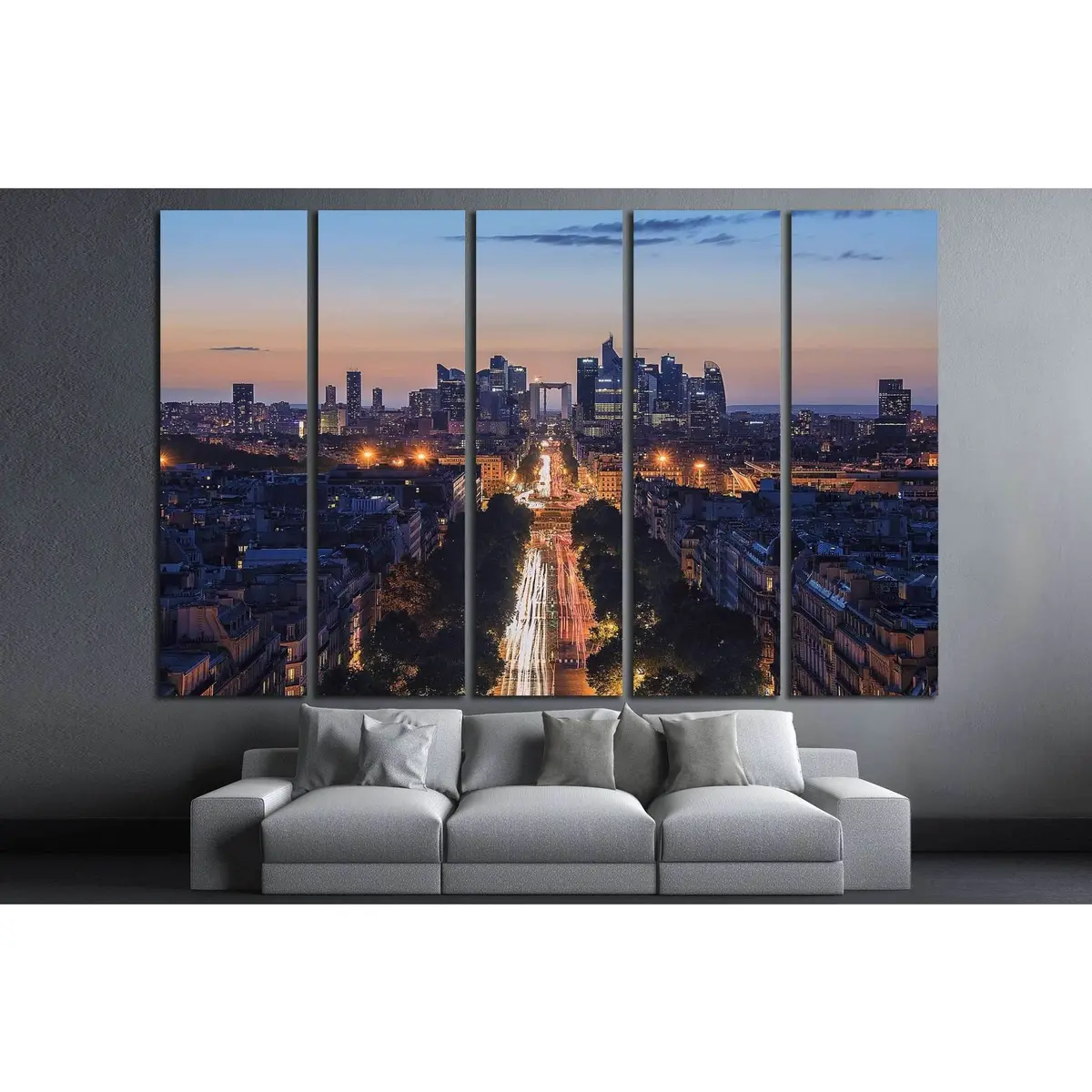 La Defense Paris Canvas Wall Art №821 – Ready-to-Hang Decor - Image 2