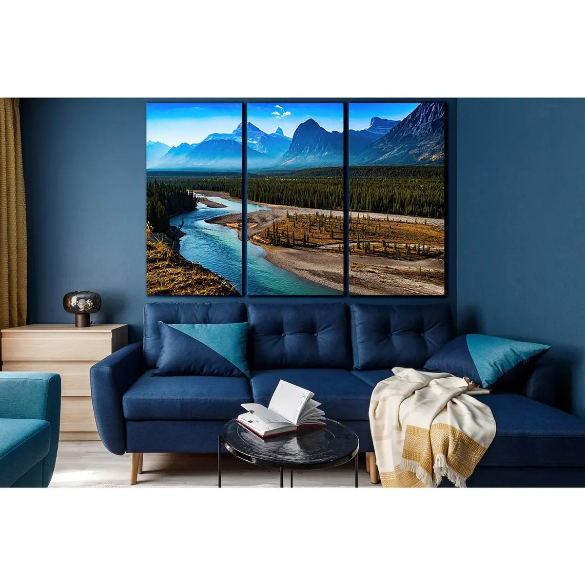 Landscape Mountain And River №Sl1600 Ready To Hang Canvas Print 5