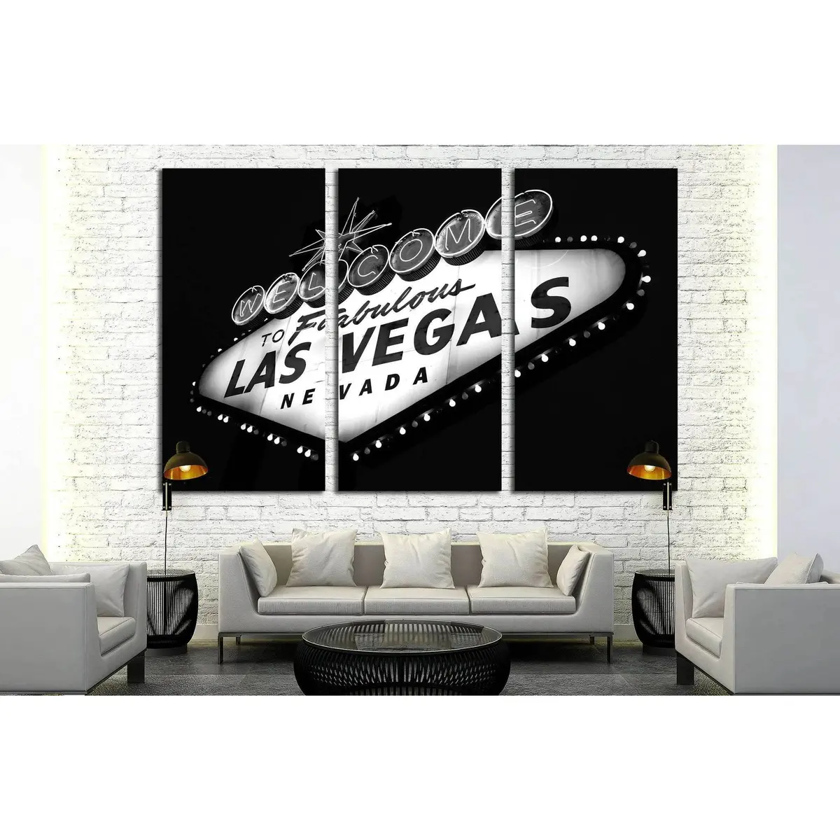 Las Vegas Nevada №518 Ready To Hang Canvas Print 5