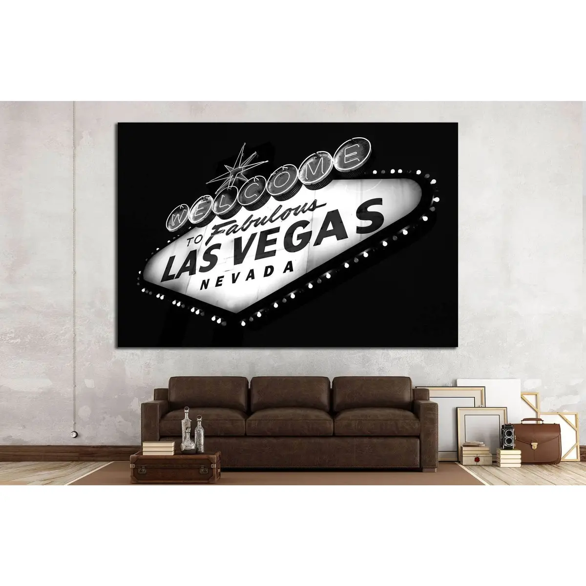 Las Vegas Nevada №518 Ready To Hang Canvas Print 2
