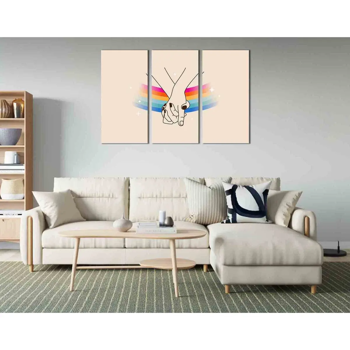 LGBTQ Pride Canvas Wall Art #2146 – Premium Ready-to-Hang Print