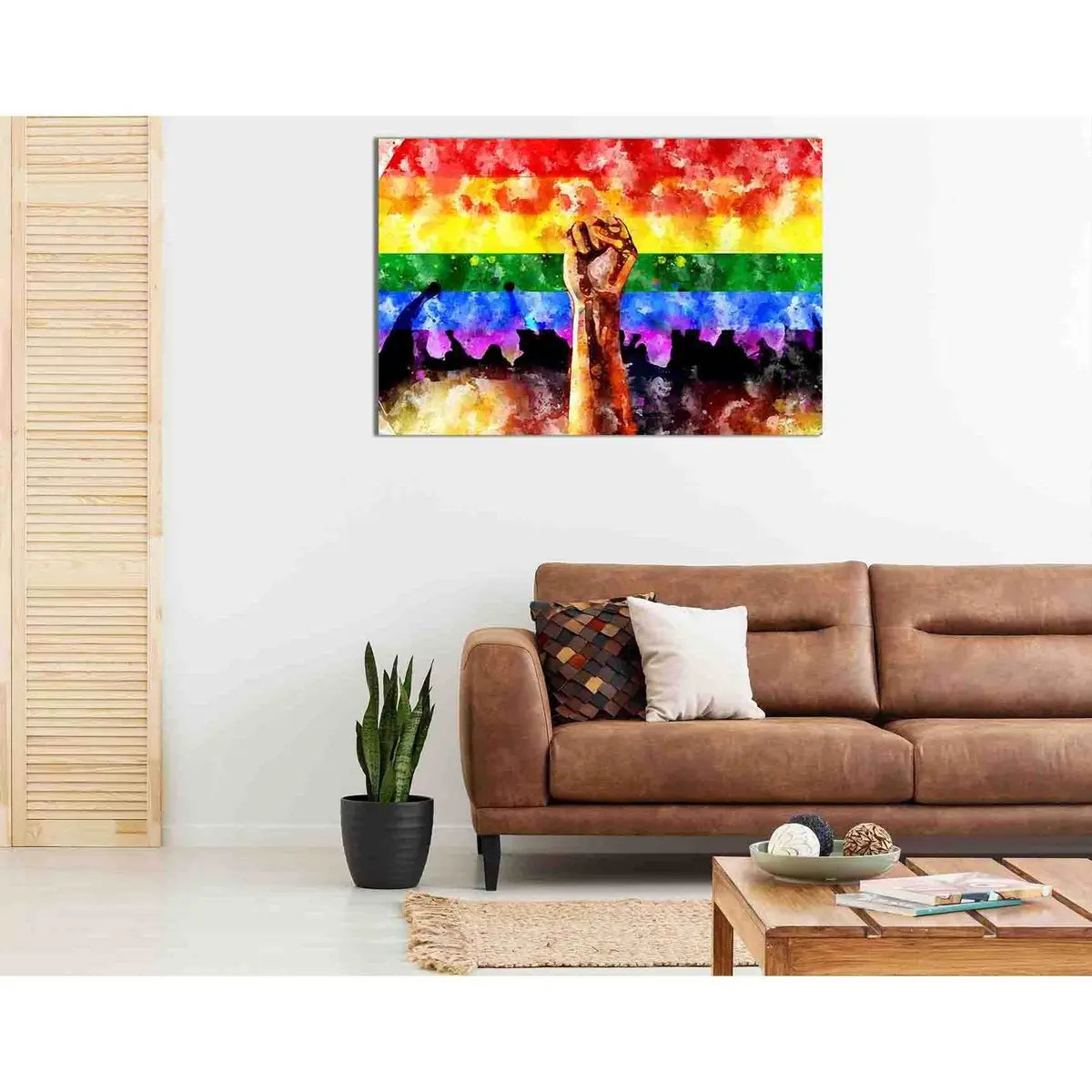 Lgbt Community №2115 Ready To Hang Canvas Print 1