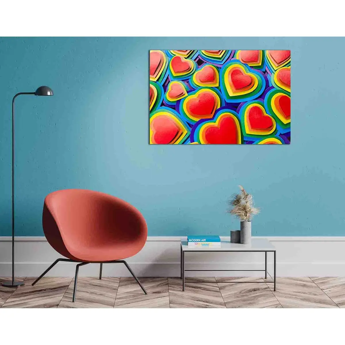 Lgbt Valentine's Day №2127 Ready To Hang Canvas Print 1