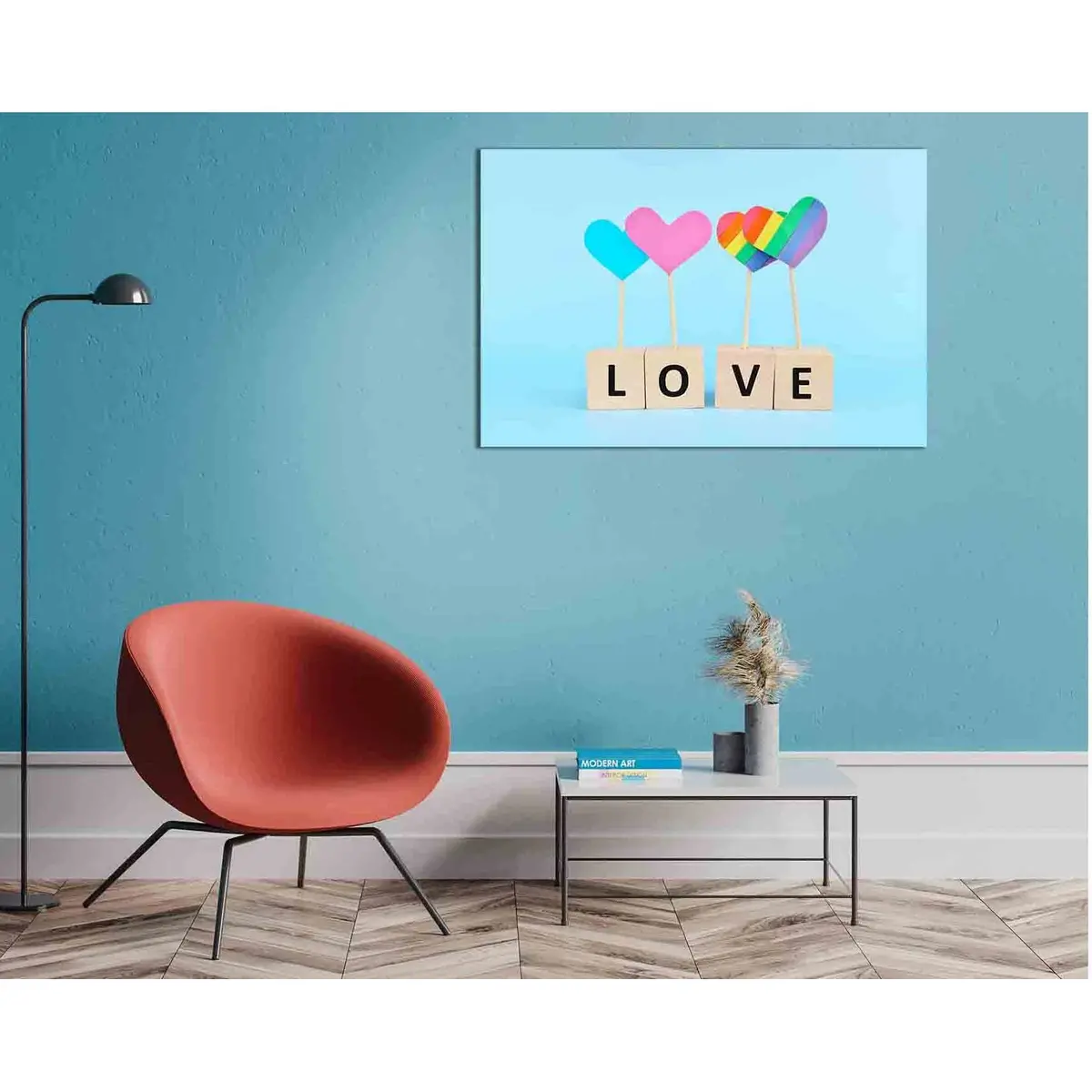 Lgbtq Love №2153 Ready To Hang Canvas Print 1