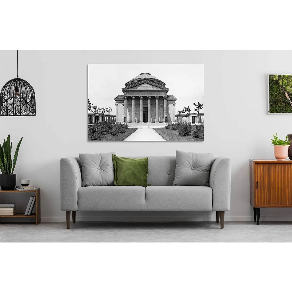 Library Of New York University №D2831 Ready To Hang Canvas Print 1