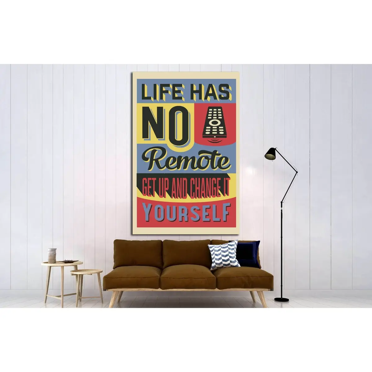 Life №4551 Ready To Hang Canvas Print 3