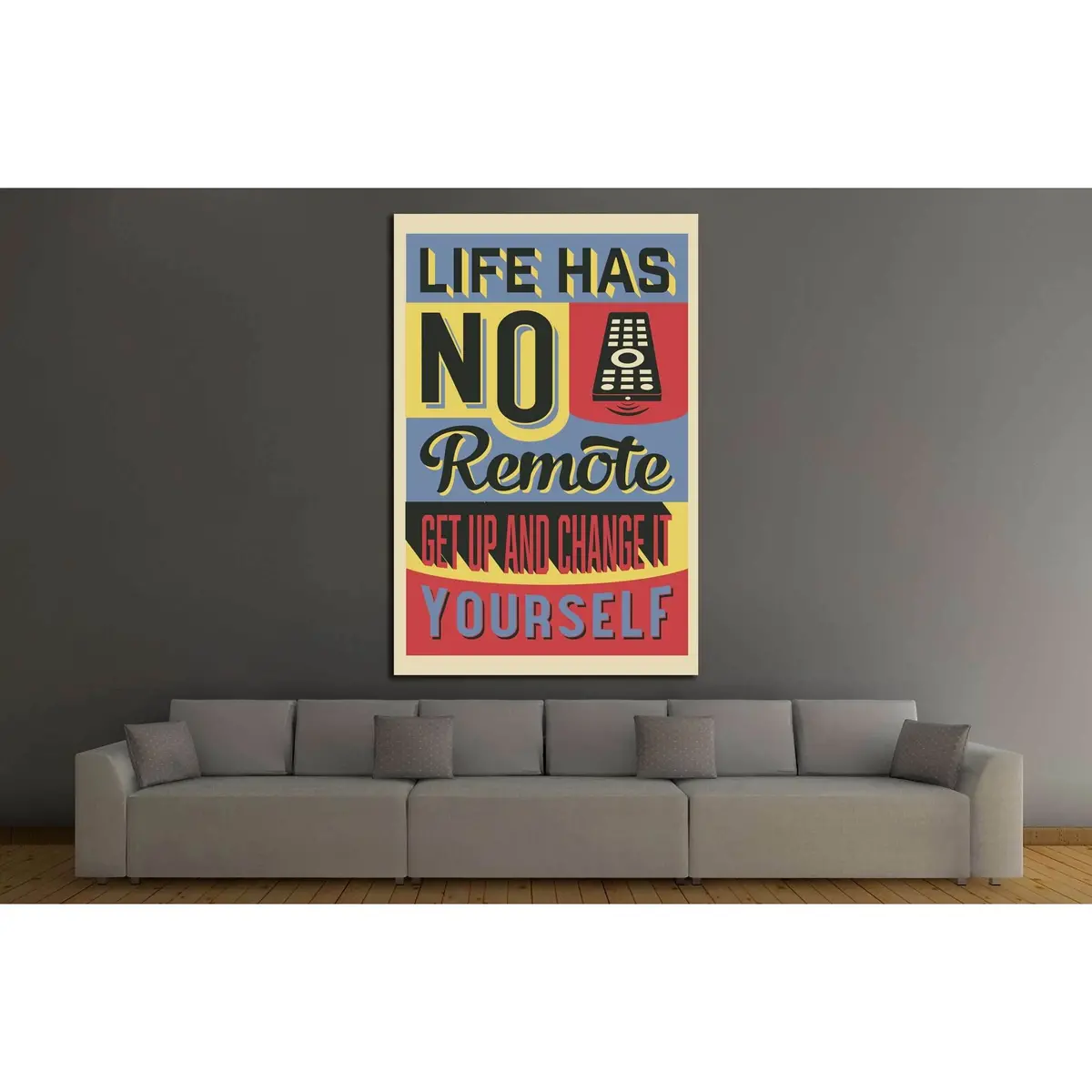 Life №4551 Ready To Hang Canvas Print 2
