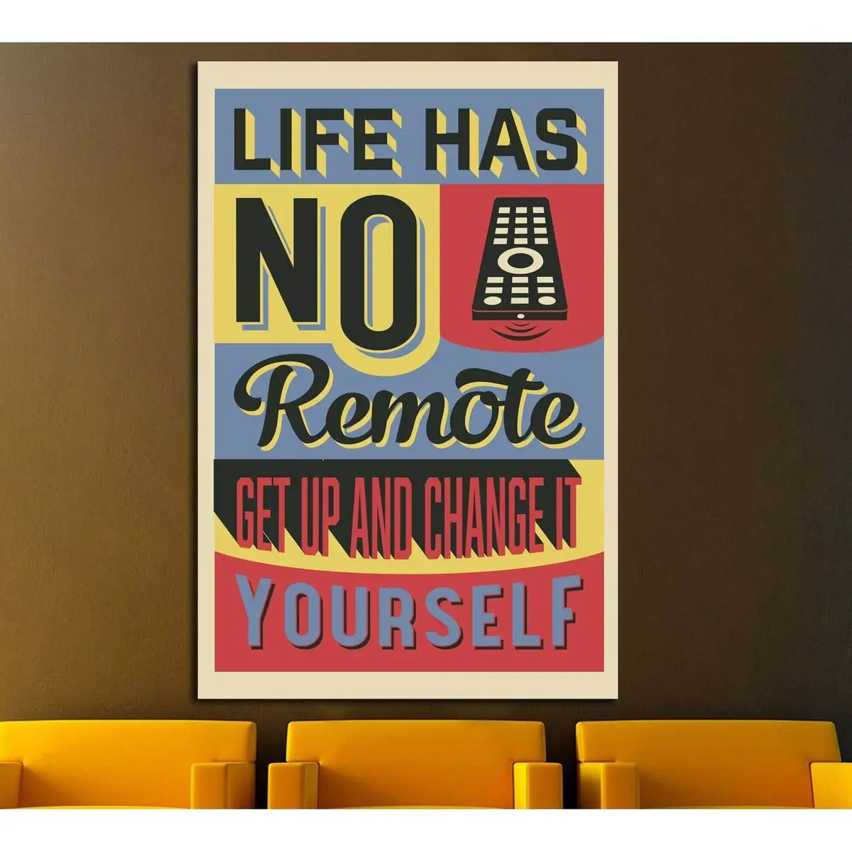 Life №4551 Ready To Hang Canvas Print 1