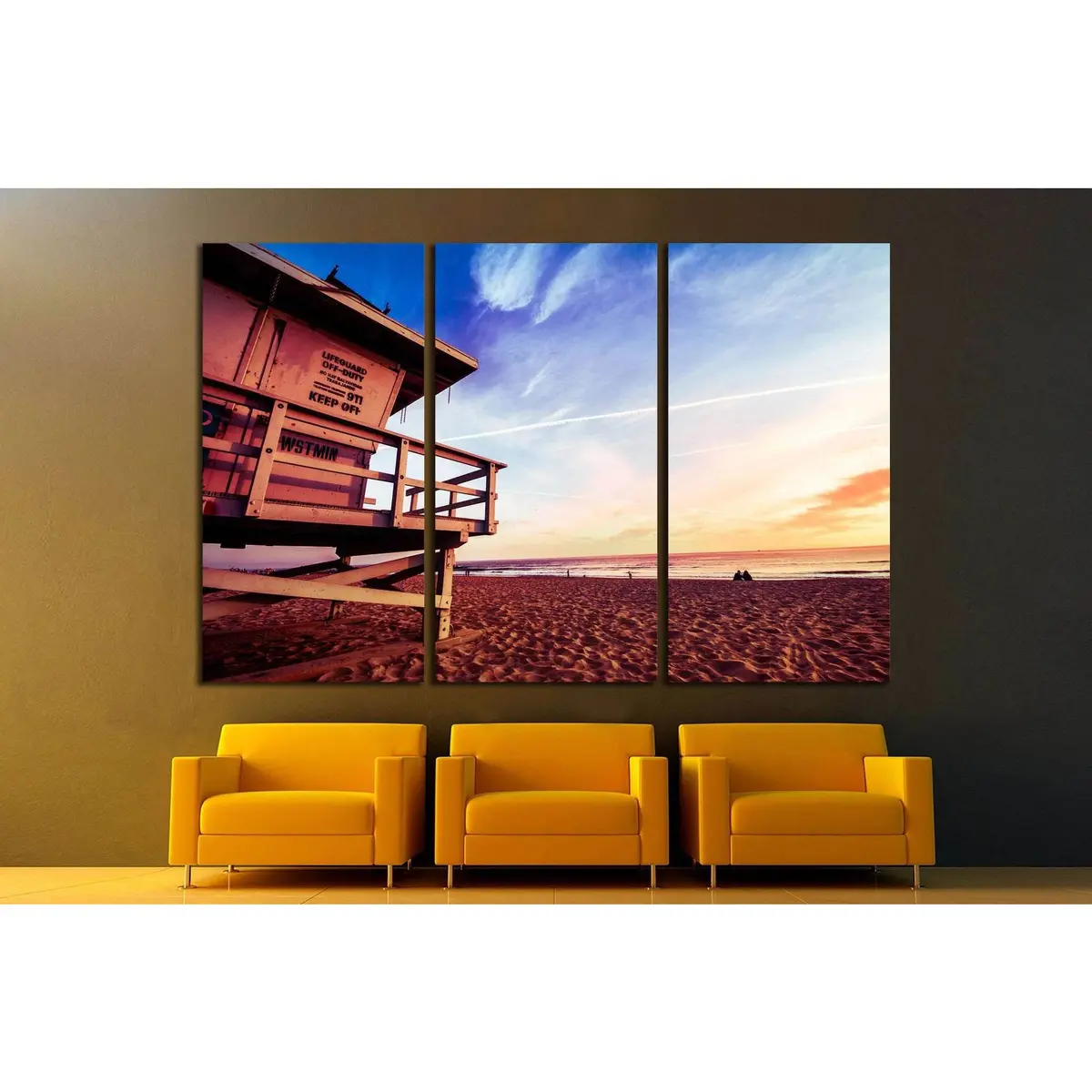 Lifeguard, Venice Beach №883 Ready To Hang Canvas Print 5