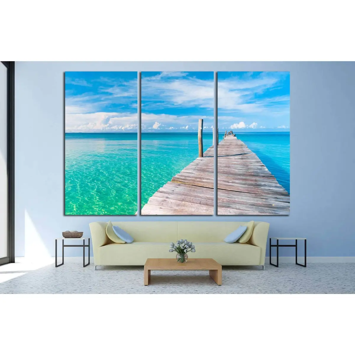Living Is Easy Calm Meditation №1308 Ready To Hang Canvas Print 5
