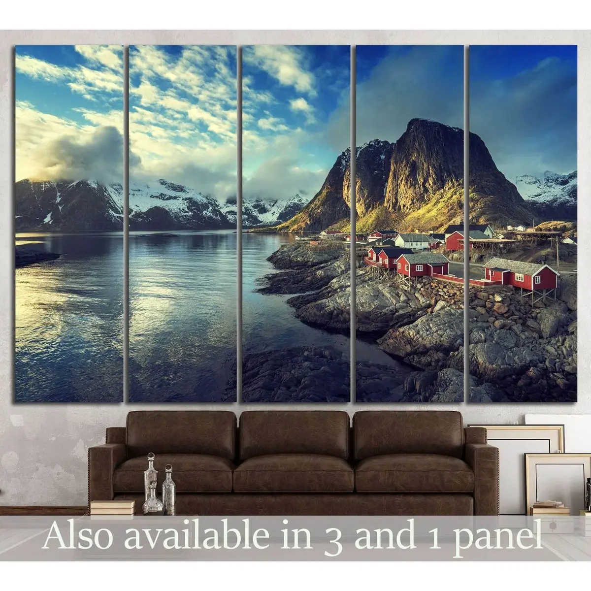 Lofoten Islands, Norway #612 Premium Canvas Wall Art – Ready to Hang