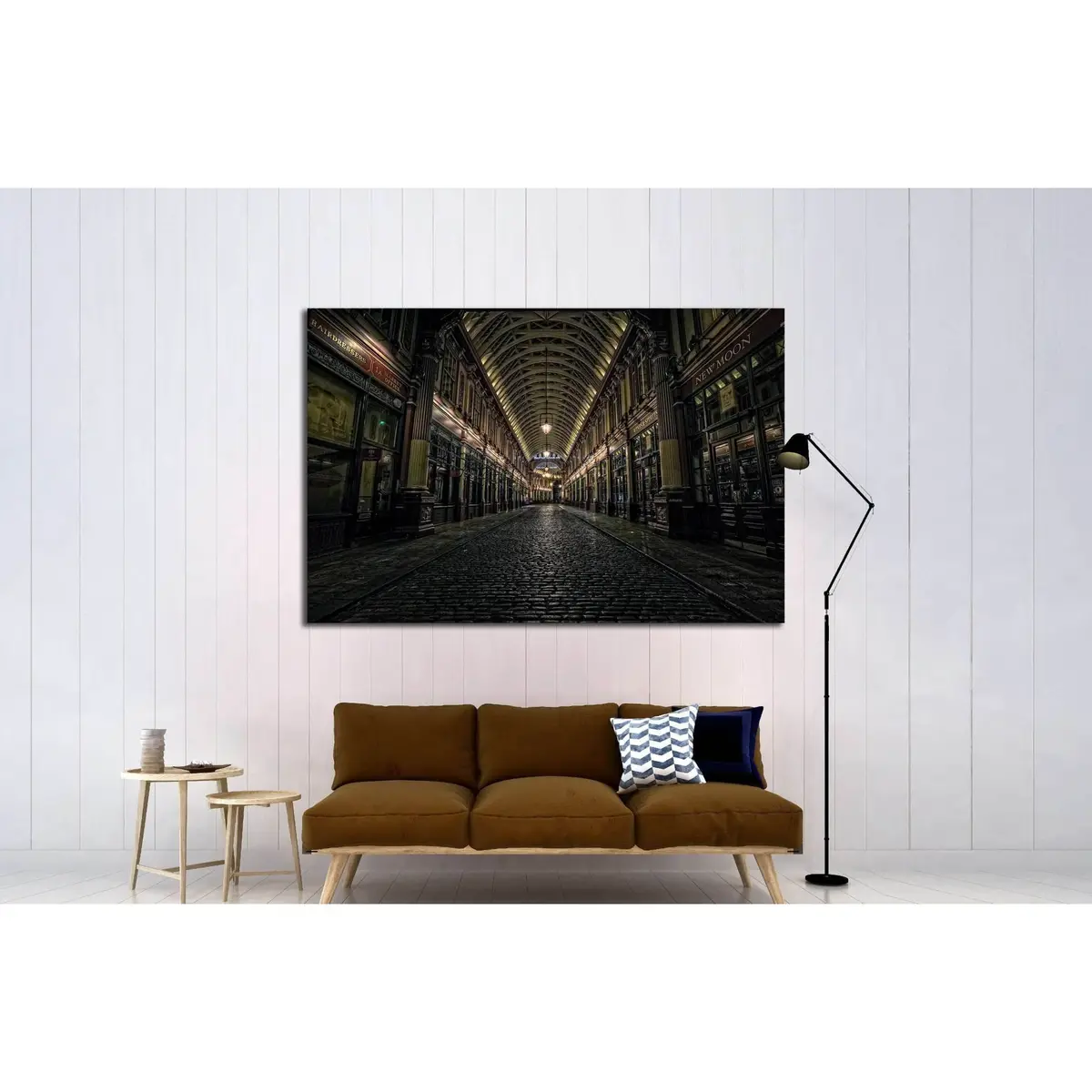 London, Uk, Leadenhall Market In The City Of London №2202 Ready To Hang Canvas Print 3