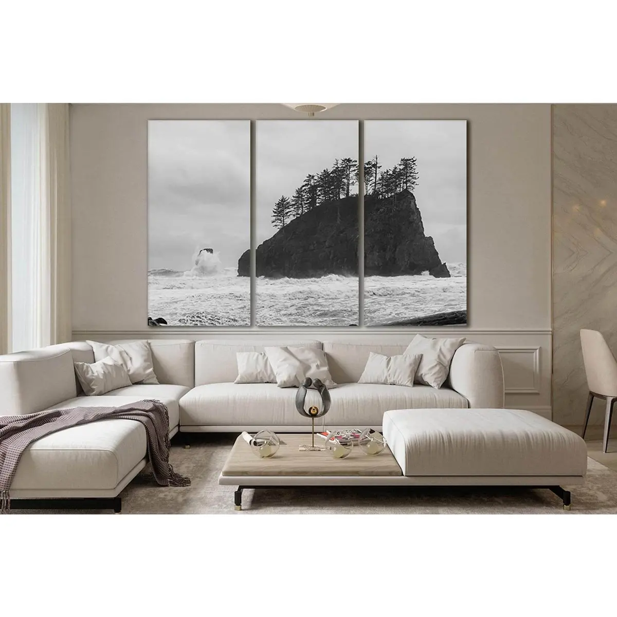 Lonely Island Shtom №Sl102 Ready To Hang Canvas Print 5