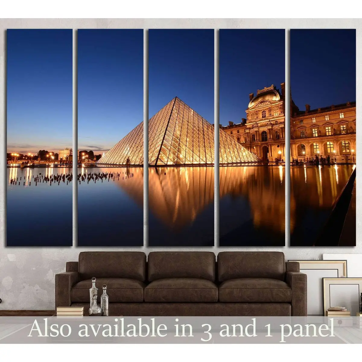 Louvre Museum Paris Art Print #1169 – Premium Canvas Wall Decor