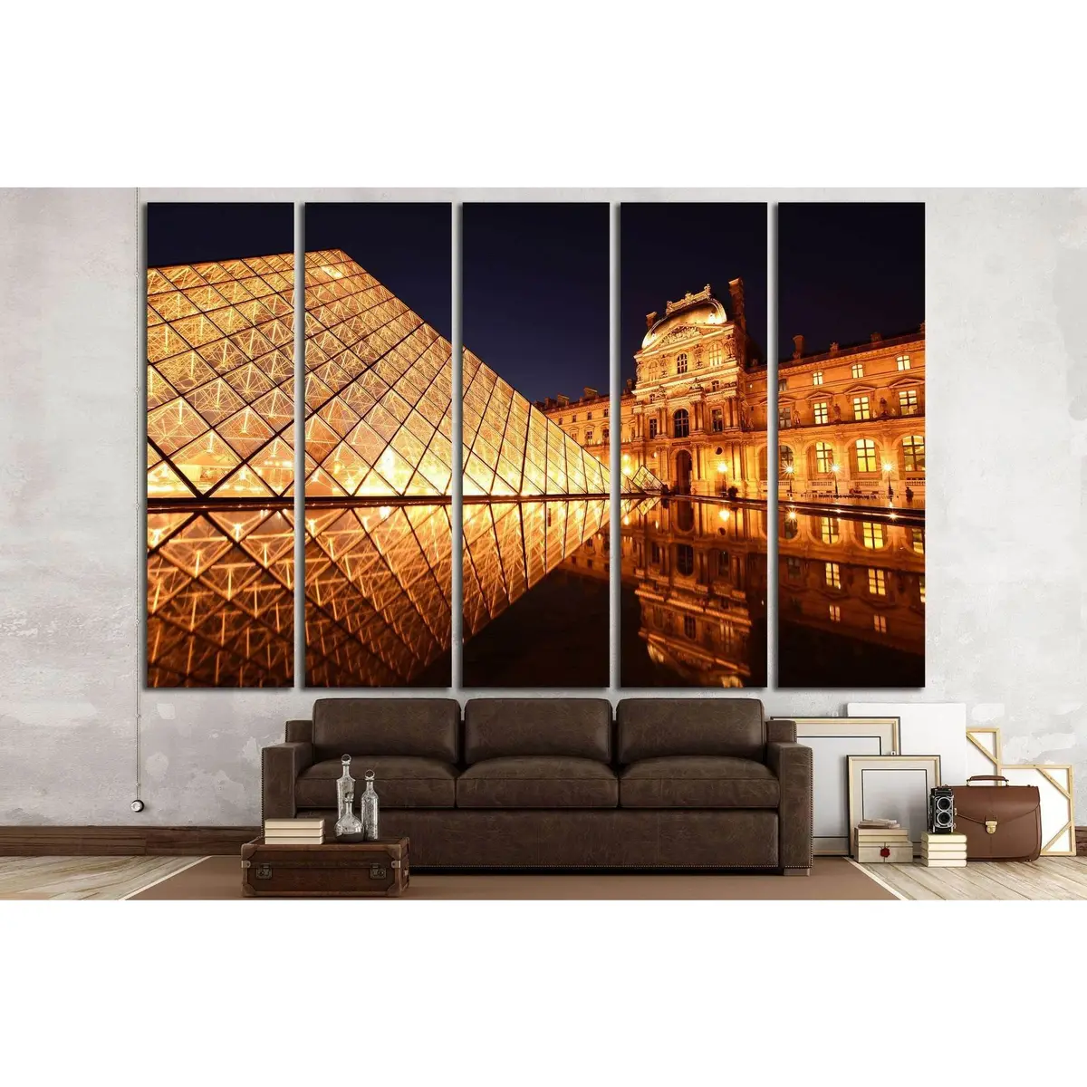 Louvre Paris #1168 Premium Canvas Wall Art – Ready to Hang - Image 3