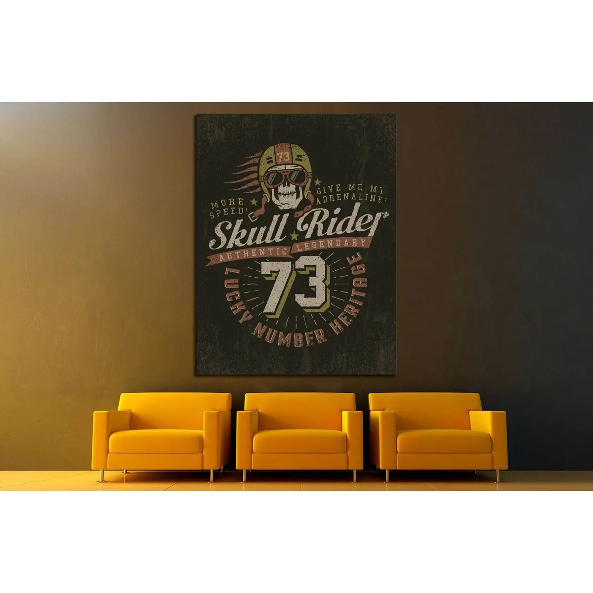 Lucky Numer Heritage №4587 Ready To Hang Canvas Print 3