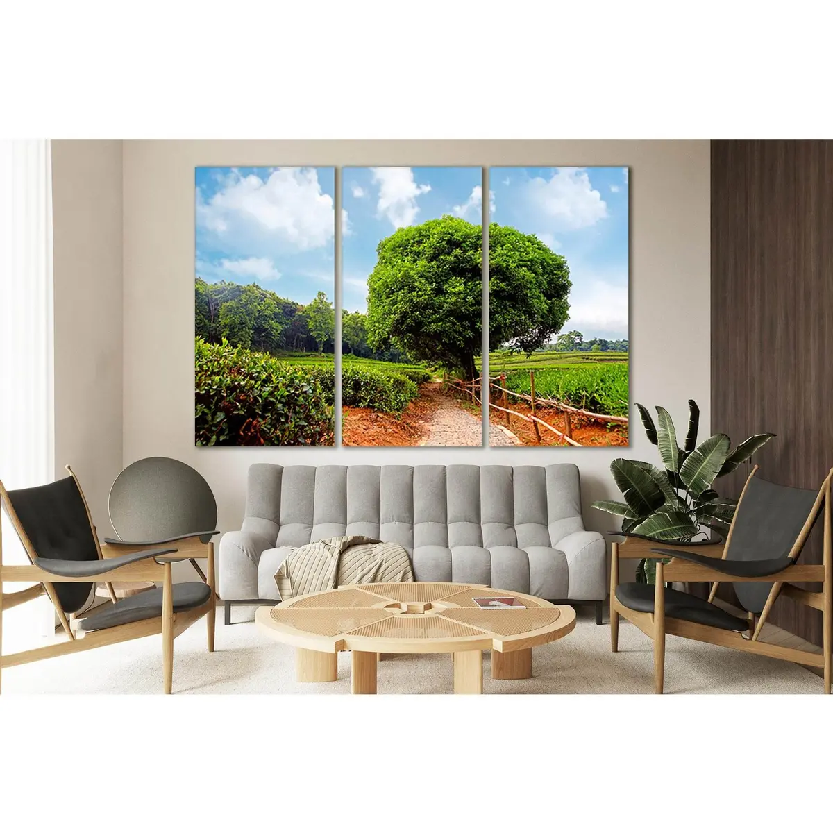 Lush Green Tree №Sl810 Ready To Hang Canvas Print 5