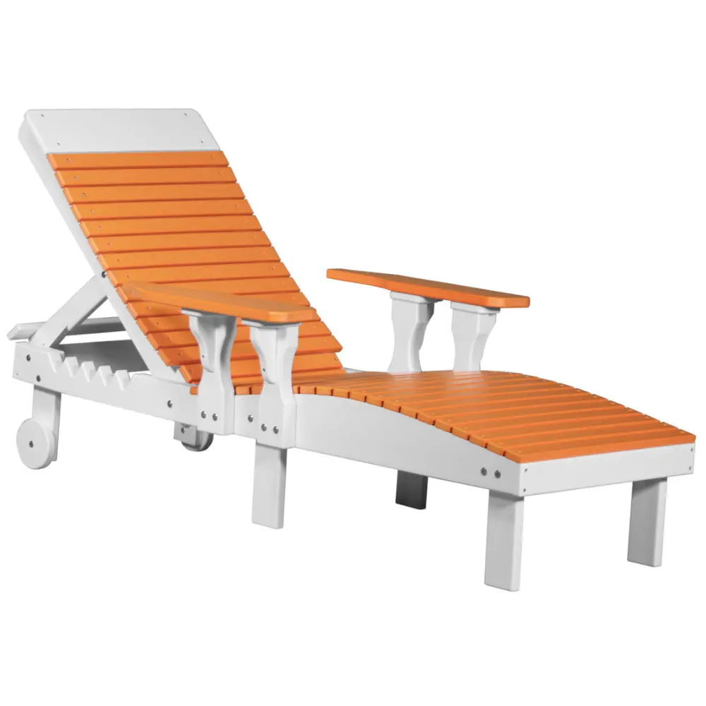 Luxcraft Polywood Lounge Chair - 78" Long 2