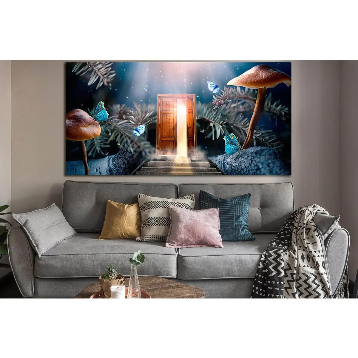 Magical Open Secret Door №Sl1265 Ready To Hang Canvas Print 1