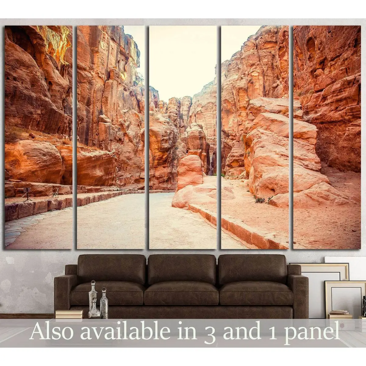 Ancient City Main Gate Canvas Art Print №832 – Premium Ready-to-Hang Wall Decor
