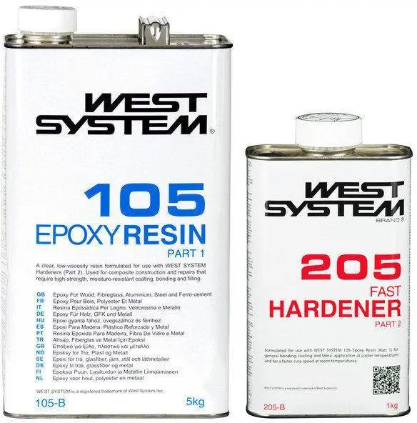 West System B-Pack 105/205A - 6Kg (Fast Hardener) 1