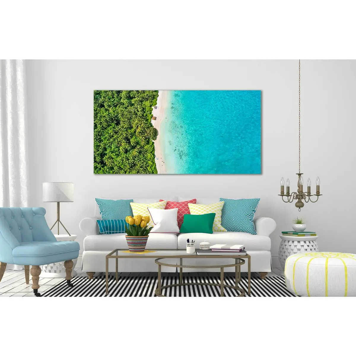 Maldives Beach №Sl57 Ready To Hang Canvas Print 2