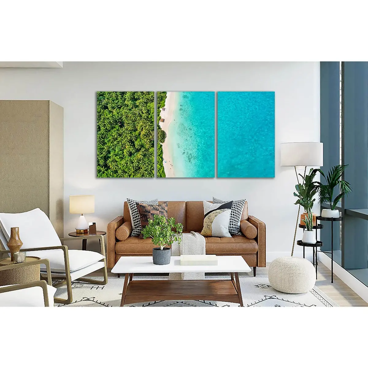 Maldives Beach №Sl57 Ready To Hang Canvas Print 5