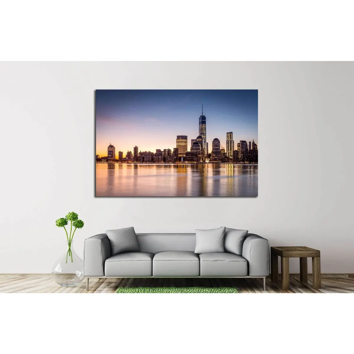 Manhattan №587 Ready To Hang Canvas Print 2