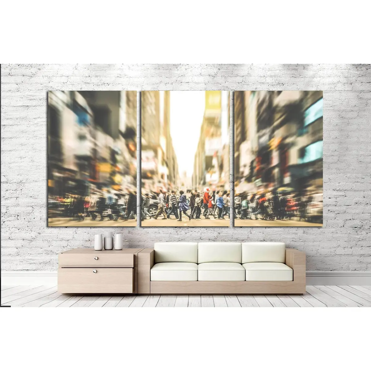 Manhattan - New York City №2944 Ready To Hang Canvas Print 5