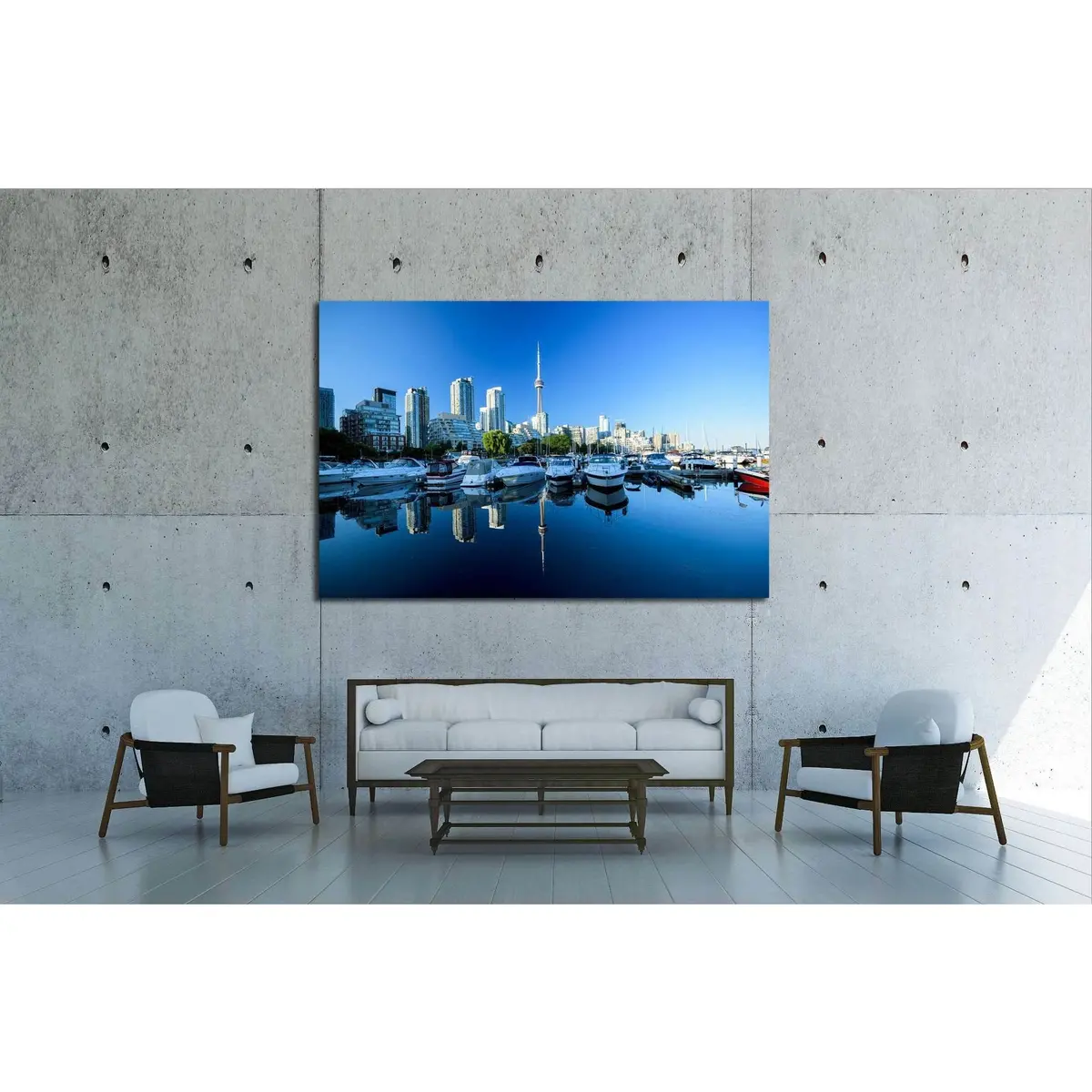 Marina Quay West, Ontario, Toronto, Canada №2022 Ready To Hang Canvas Print 3