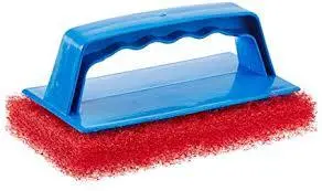 Star Brite Scrub Pad With Handle (Medium) (Red) 1