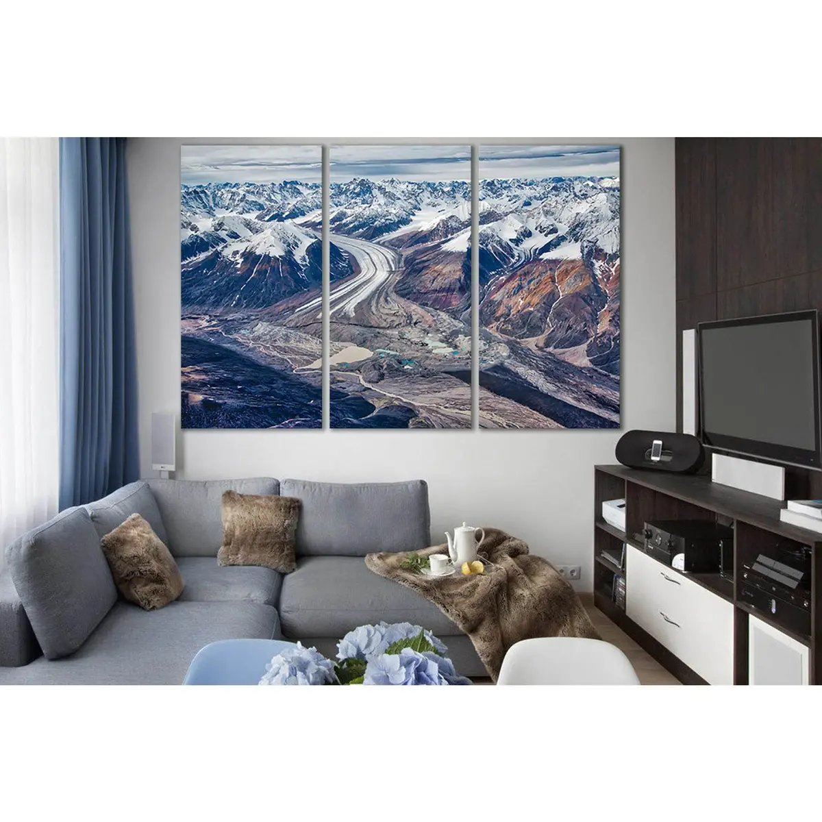 Melting Glacier In East Greenland №Sl1319 Ready To Hang Canvas Print 5
