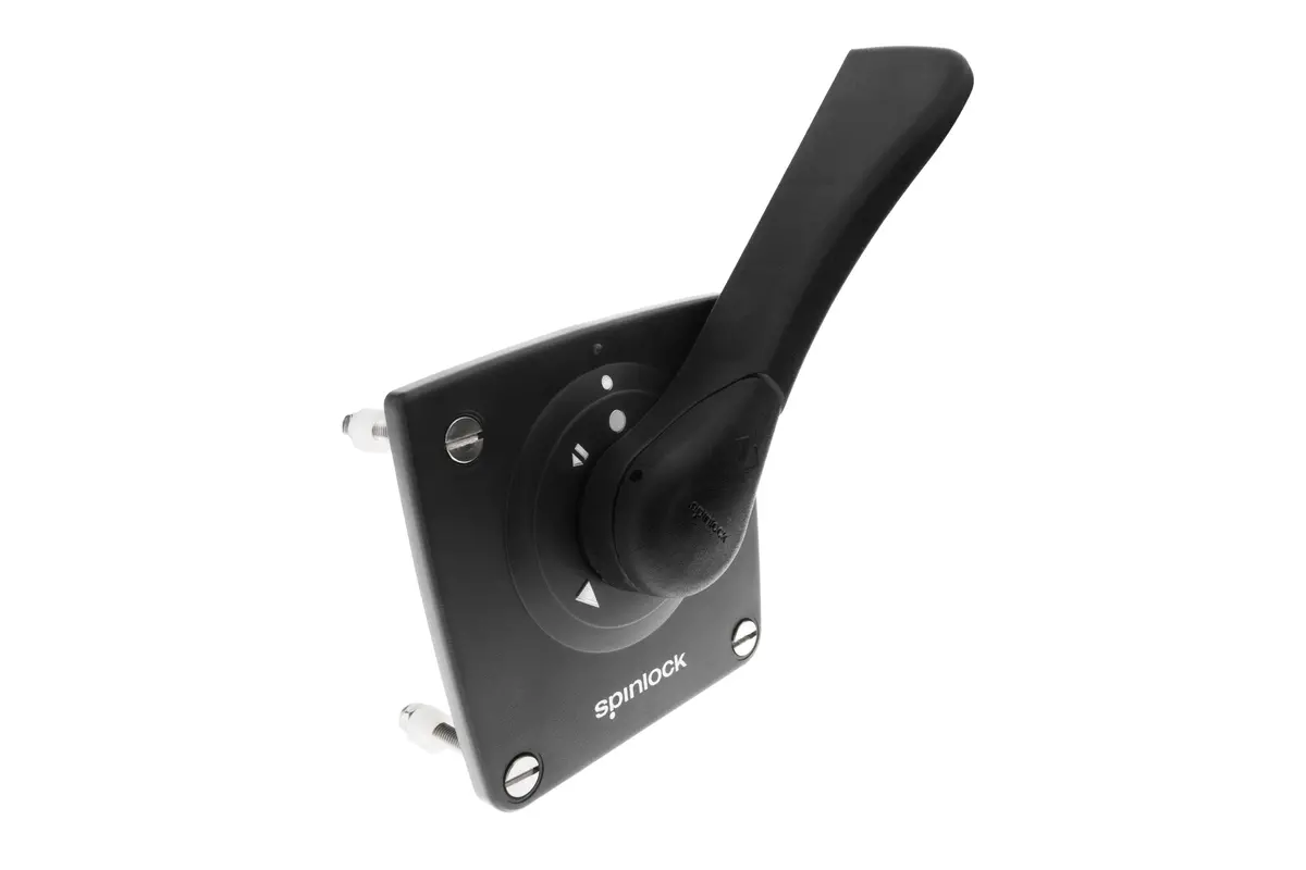 Spinlock Flush Mount Throttle Control Face Plate Kit With Lever 1
