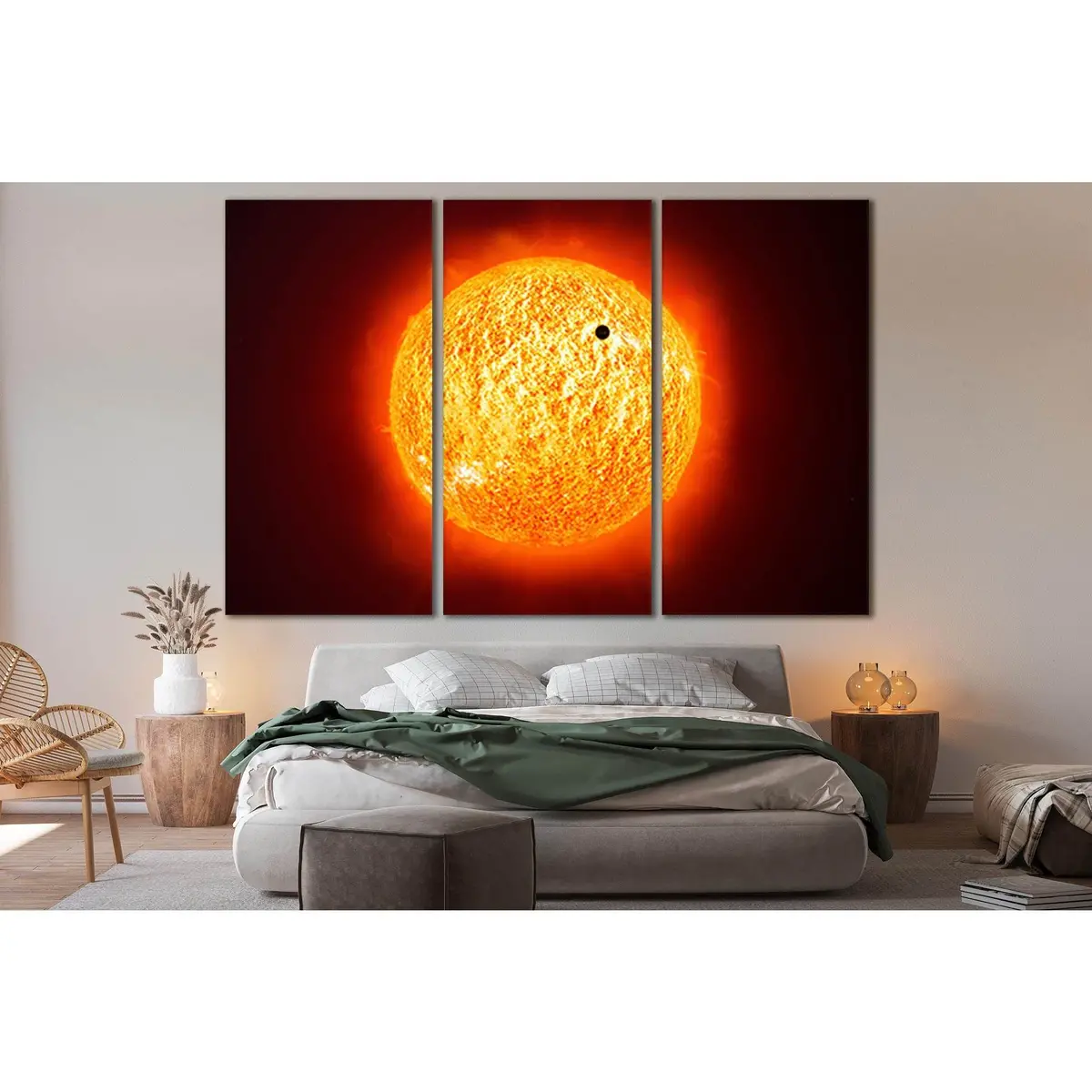 Mercury On The Sun Background №Sl435 Ready To Hang Canvas Print 5